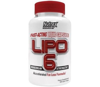  Жиросжигатель Nutrex Lipo 6 (120 капс), фото 1 