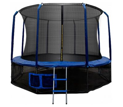  Батут Eclipse Space Blue 10 FT с защитной сеткой и лестницей, фото 1 