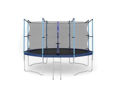  Батут Diamond Fitness Internal 12ft с внутренней сеткой и лестницей, фото 1 