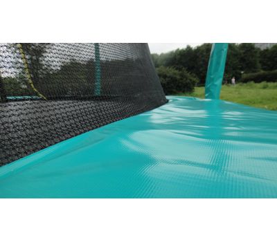  Батут Diamond Fitness Black Edition 8ft с внутренней сеткой и лестницей, фото 6 