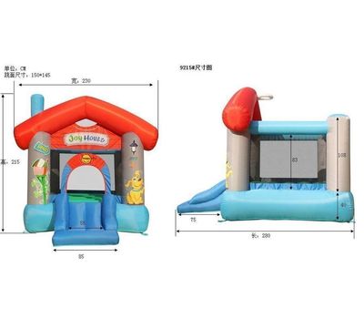  Надувной батут Happy Hop 9215 (Забавный дом), фото 2 